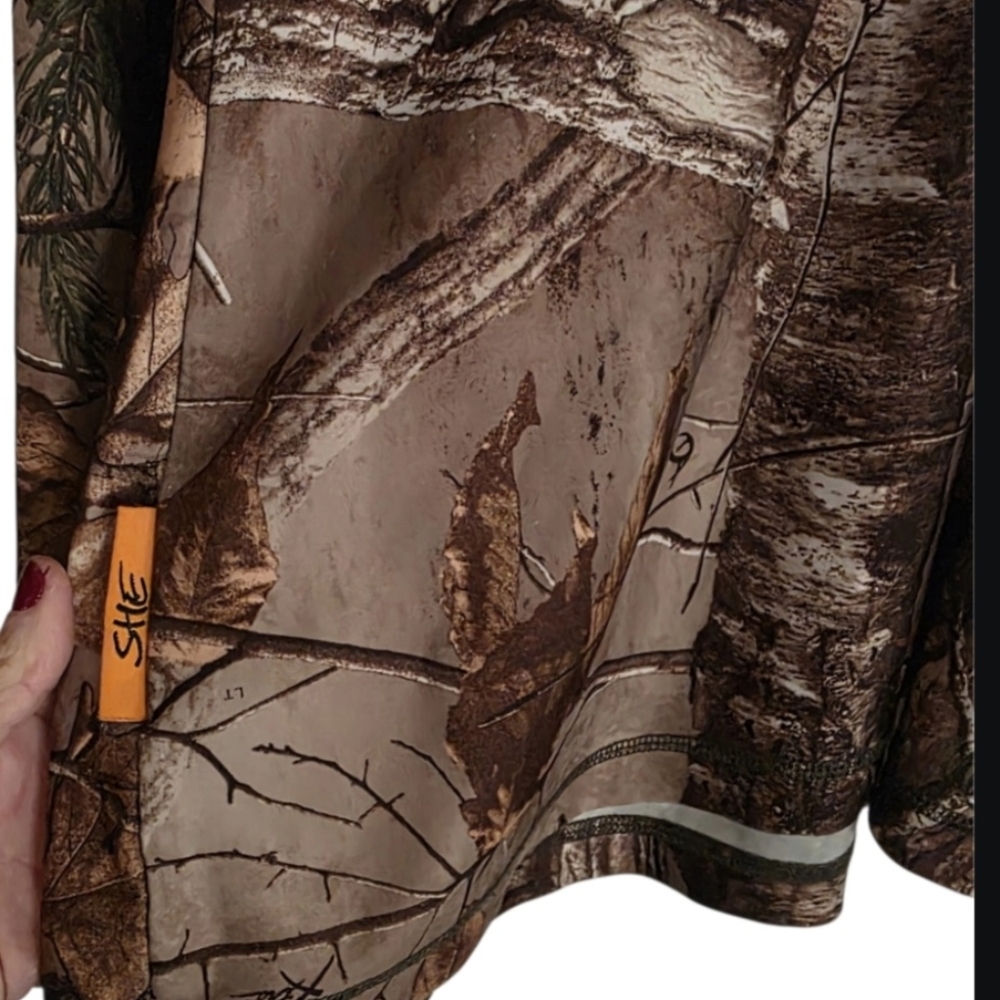 SHE Realtree Camouflage Silky Smooth Pullover Hoodie Women's XL - Picture 4 of 6